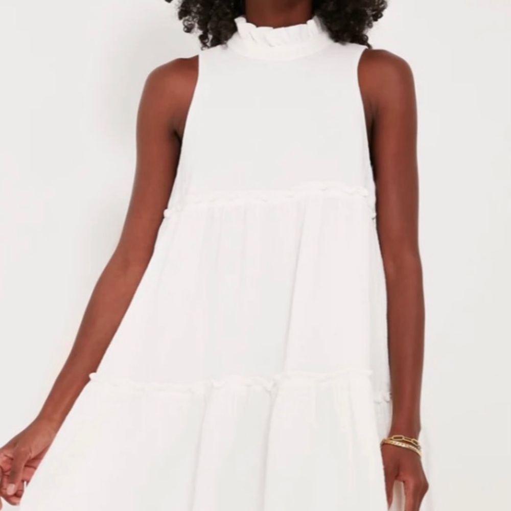 Tuckernuck Pomander Place Gauze Morgan Dress L (NWOT)
